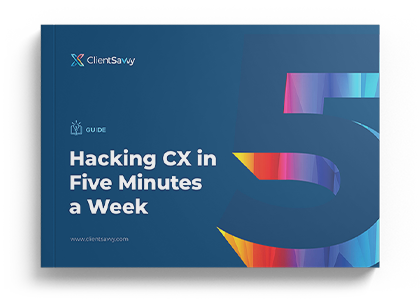 Hacking CX in Five Minutes a Week