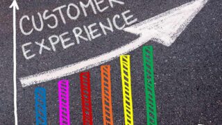 Colorful chart of improving customer experience